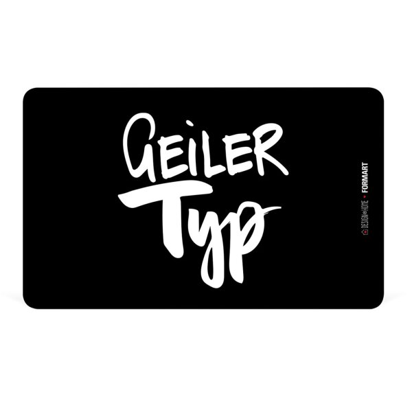 Geiler Typ Frühstücksbrett