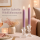Deluxe Homeart LED Stabkerze 2er Set Lavendel