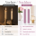 Deluxe Homeart LED Stabkerze 2er Set Lavendel