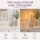 Deluxe Homeart LED Stabkerze 2er Set Lavendel