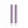 Deluxe Homeart LED Stabkerze 2er Set Violett