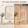 Deluxe Homeart LED Stabkerze 2er Set Violett