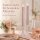Deluxe Homeart LED Stabkerze 2er Set Rose