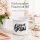 Metallbecher „Schöne Frau“ – weißer Statement-Becher, 350 ml