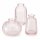Boltze Home Vasenset Anika Rosa 3-teilig aus Glas