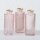 Vase im 3er Set aus Glas in Flaschenform Tischdekoration