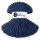Flechtkordel 5mm 100m Blau Jeans - Makramee Garn Baumwolle