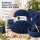 Flechtkordel 5mm 100m Blau Jeans - Makramee Garn Baumwolle