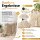 Baumwollkordel 5mm 100m Natur - Makramee Kordel Golden Natural
