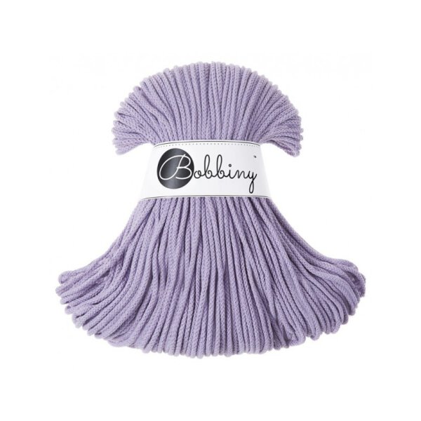 Baumwollkordeln - Flechtkordeln 3 mm - 100m Lavender
