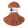 Baumwollkordeln - Flechtkordeln 3 mm - 100m Terracotta