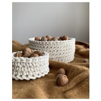 Baumwollkordeln - Flechtkordeln 3 mm - 100m Pearl