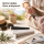 Aufbewahrungsröhrchen 3er-Set aus Kunststoff mit Schraubverschluss