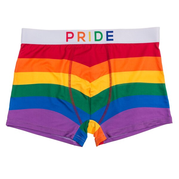 OOTB Boxershorts, Pride, 3 Größen sortiert, 4x M, 5x L, 3x XL, 90% Polyester, 10% Elasthan, in Geschenkverpackung