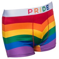 OOTB Boxershorts, Pride, 3 Größen sortiert, 4x M, 5x L, 3x XL, 90% Polyester, 10% Elasthan, in Geschenkverpackung