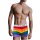 OOTB Boxershorts, Pride, 3 Größen sortiert, 4x M, 5x L, 3x XL, 90% Polyester, 10% Elasthan, in Geschenkverpackung