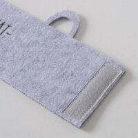 Toilettenpapier Banderole Camping aus Filz für Ordnung