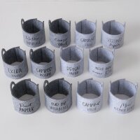 Toilettenpapier Banderole Camping aus Filz für Ordnung