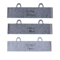 Dekoaufsteller Banderole Toilett-Papier Camping-Edition, Einfarbig, Wichtige Unterlage, Camper Glück, Sitzungspapier