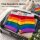 Pride Boxershorts Größe M Bunt Regenbogen Herrenunterwäsche Geschenk