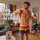 Herren Boxershorts Regenbogen L Bunt Pride Trunk mit Stretch