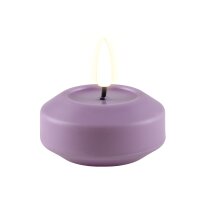 LED Schwimmkerze Deluxe Homeart 2 Stück aus Kunststoff - Lavendel
