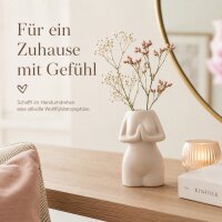 Keramik-Vase „Womens Body“ Weiß – kleine Deko-Vase 12,5 cm
