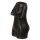 Kermaik-Vase Womens Body Schwarz 11 x 9 x 18 cm