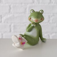 Dekofigur Frosch Set mit Gummistiefeln für Haus und Garten