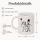 Becher „So Much in Love“ 300 ml – romantische Tasse aus Steingut