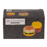 Salz- und Pfefferstreuer Burger & Pommes 2er-SET