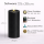 LED Kerze Outdoor Schwarz 7,5 x 20 cm