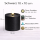 LED Kerze Outdoor Schwarz 10 x 10 cm