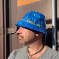 Ikea Hut Bucket Hat Blau Limited Edition