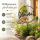 Gartenstab Schild - Heimat - Schriftzug Metallschild H: 128cm