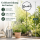 Gartenstab Schild - Heimat - Schriftzug Metallschild H: 128cm