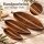 Tablett 3er Set Holz  Natur Mango Holz Blattform für Tischdeko