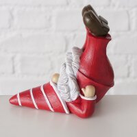 Boltze Home Dekofigur Weihnachtsmann - Yoga