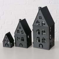 Boltze Home Laterne Dover aus Metall - 3er-SET