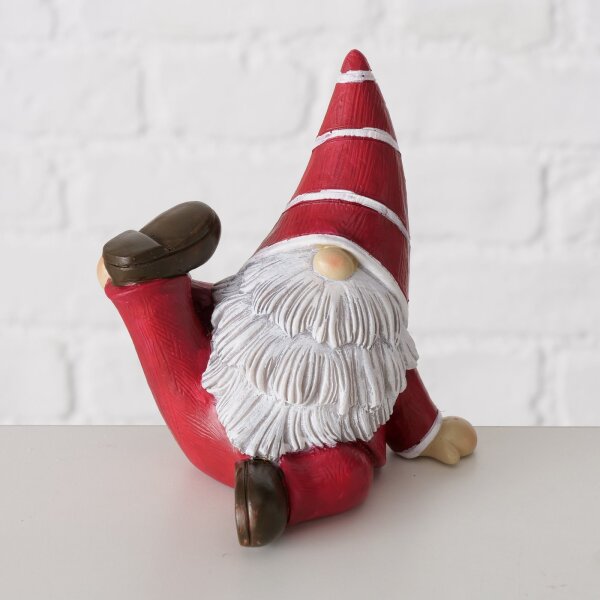 Dekofigur Weihnachtsmann Wichtel  - Yoga 2