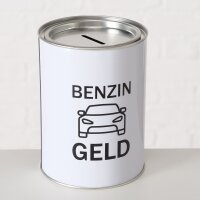Spardose Metall mit Deckel für sichtbares Sparen im Haushalt