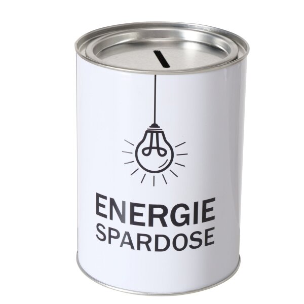 Spardose Energiespardose 14 x 10 cm