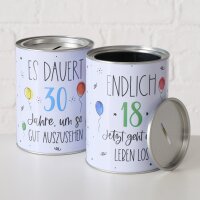 Boltze Spardose Geburtstag, 30 Jahre