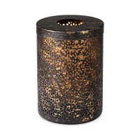 Duni Kerzenhalter Dara Brushed Metall 120 x 85 mm
