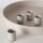 Boltze Home Kerzenleuchter Margo Rund - Beige