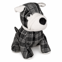 Türstoppper Hund Kariert 1Kg 25 cm
