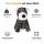 Türstoppper Hund Kariert 1Kg 25 cm