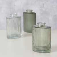 Vase Tonja 3er-SET Grün - Flaschenvase