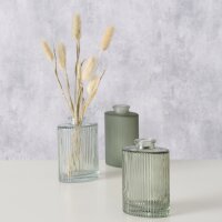 Vase Tonja 3er-SET Grün - Flaschenvase