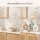 Vase Lanyo 3er-Set aus glasiertem Steingut